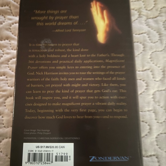 Magnificent Prayer: 366 Devotions to Deepen Your Prayer Experience Hardback - Picture 6 of 7